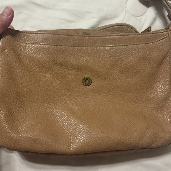 Fossil Tan Leather Crossbody Bag - Picture 9 of 11